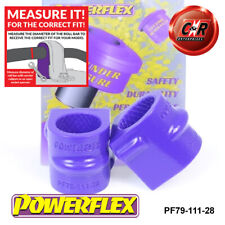 Powerflex Série Noire Rr Anti-Roulis Bouchons 28Mm Pour TVR Sagaris PF79-111-28