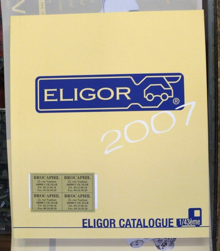 Eligor catalogue general - 1/43,