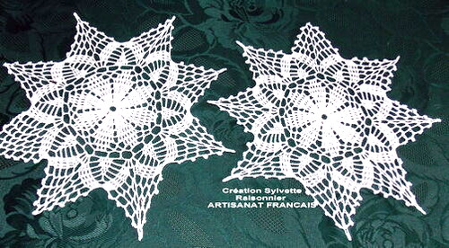 Napperons crochet main - crochet,