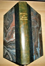 Six catalogues Vente de livres reliés en un ouvrage.Bibliothèque divers amateurs