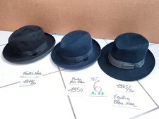 3 chapeaux feutre "Homme"