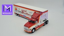 1990 FORD AEROMAX WOOD 21 BROTHERS SEMI TRAILER N°29 AMERICAN TRUCK ALTAYA