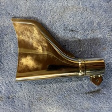 Vintage Buco Bates MCM Muffler Fishtail Harley Triumph BSA Norton Chopper Bobber