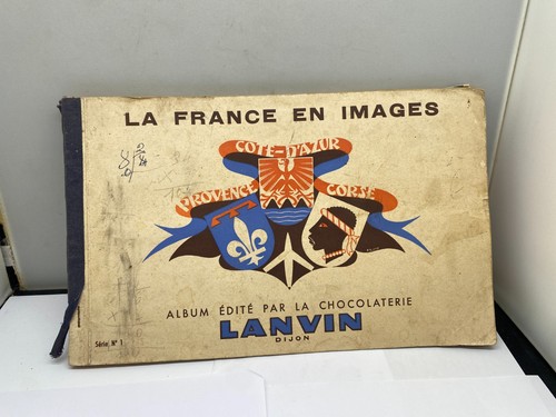 Ancien album chocolat - chocolat, lanvin