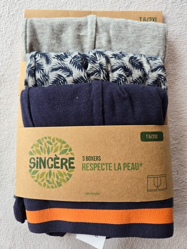 Boxers taille xxl bleu - taille,