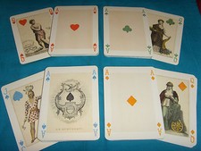 Vintage Dargaud Rombaldi Four Color Bridge Card Set 4