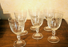 lot de verres à vin cristal