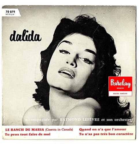45t vinyl dalida - -,