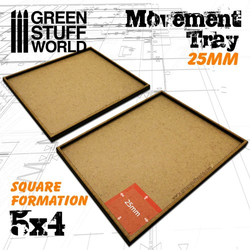 Plateaux mouvement mdf - plateaux, de