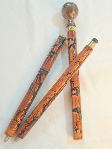 Canne marche bois - de,