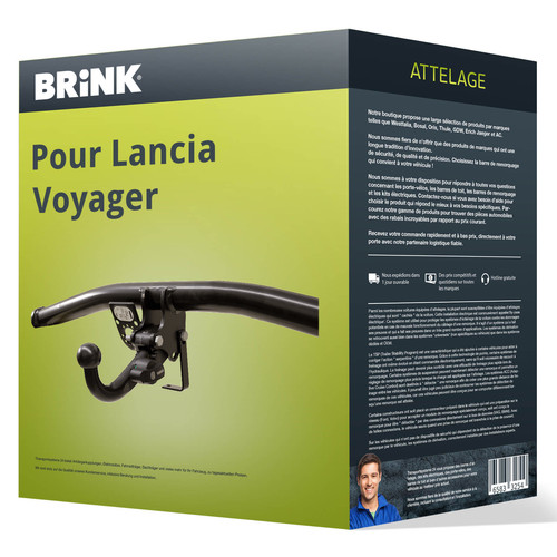 Attelage pour lancia - attelage,