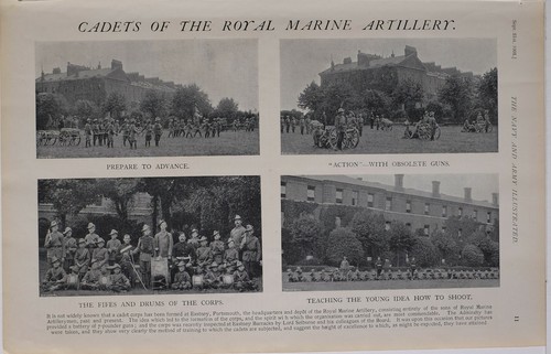 1901 imprimé cadets royal - 1901,