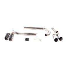 4 SORTIE DE POT INOX POUR BMW SERIE 3 F30 320i 330i AVEC MOTEUR B48