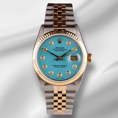 Rolex datejust 36mm yellowgold - datejust,