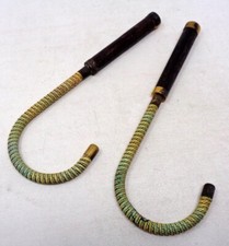 Lot de 2 pommeaux anciens pour