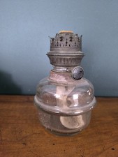 Ancien Pied Lampe À Pétrole