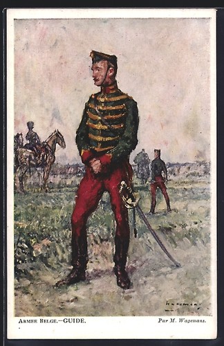 Carte postale artiste m - carte, d'artiste