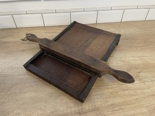 Pilulier En Bois Et Métal