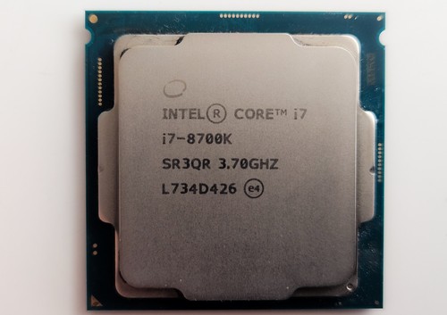 Processeur cpu intel 8700k - processeur,