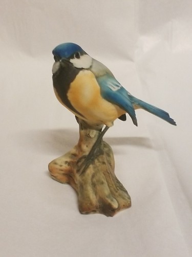 Vtg tay ceramic blue yellow - vtg.,