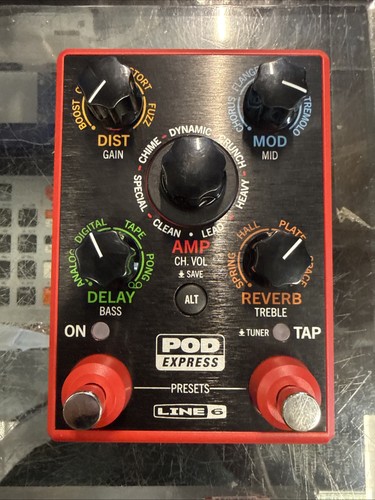 Line pod express guitar - 6,