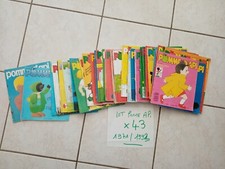 Premiers numeros-lot 43 Magazines enfants POMME d'API-1972/1992-bayard presse ! 