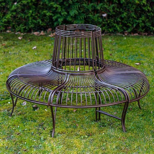 Brun arbre banc set - l`arbre,