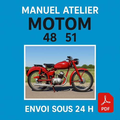 Manuel atelier motom 51 - manuel, 48