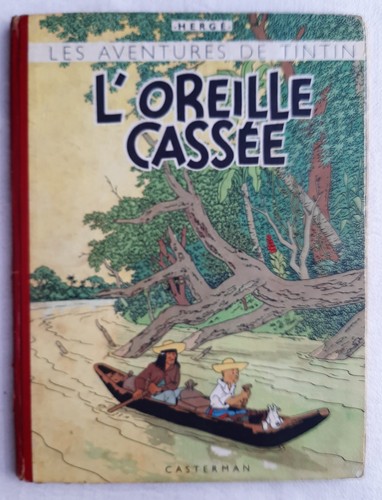 Tintin oreille cassee herge - tintin,