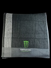 Monster Energy Caddy towel / 44in x24 in (29k Stitches)