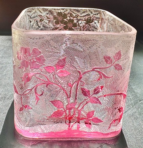 Pate verre vase - pate, de