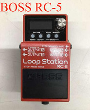 Pédale compacte Boss RC-5 Loop Station Looper pour guitare basse utilisée du ...