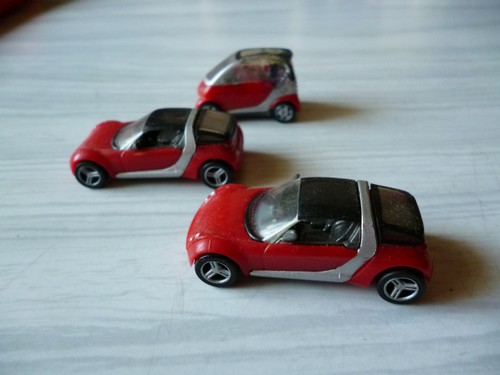 Lot voitures miniature - lot, x3