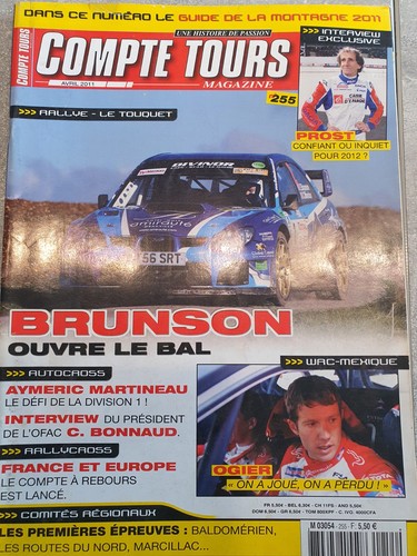 Revue compte tours 255 - revue,