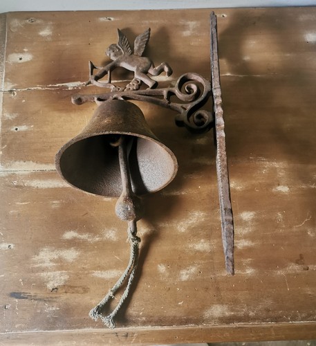 Ancienne cloche porte - ancienne, de