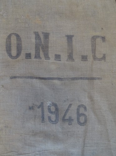 Ancien sac toile jute - ancien,
