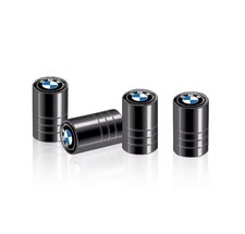 Bouchons Valve BMW Noir Alu