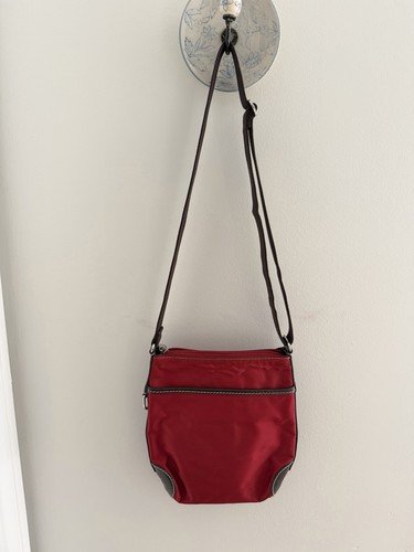 Lancel red crossbody bag - red,