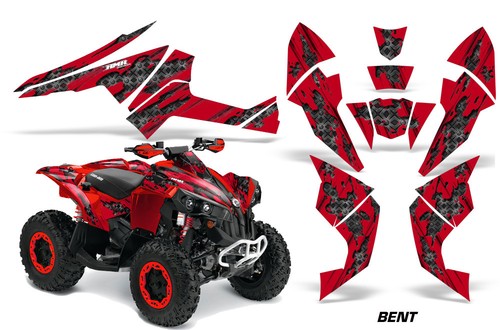 Atv decal graphics kit quad - graphics,