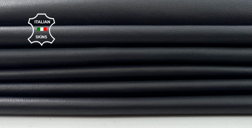 Cuir agneau italien noir fin - noir,