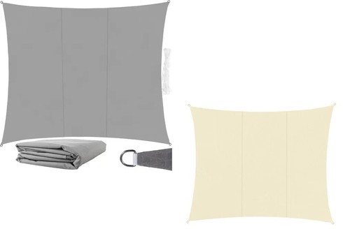 Tente voile rectangle - tente, ombre