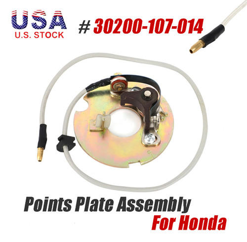 Points plate assembly for - plate,