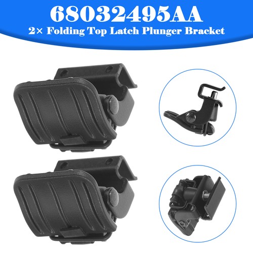 Folding top latch plunger - folding,