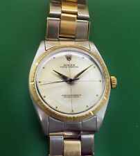 Vintage 1962 ROLEX  Oyster Perpetual Chronometer "ZEPHYR" Gold Bezel Ref. 1008