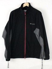 Pull Fleece À Col Zippé Vintage CHAMPION Pour Hommes Taille XL