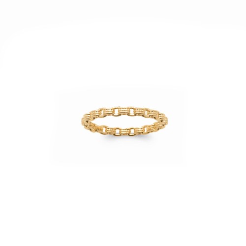 Bague alliance forme - , chaine