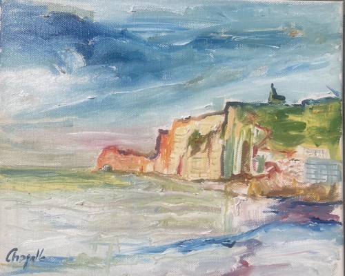 Tableau huile sur toile signé - huile,