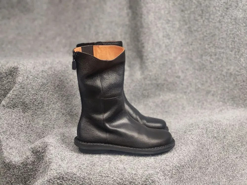 Trippen design black leather - design,