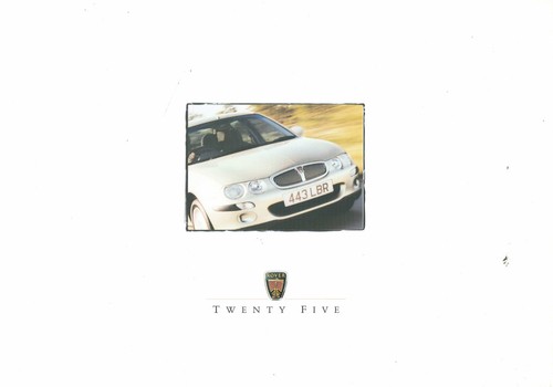 Brochure rover 25 - brochure,