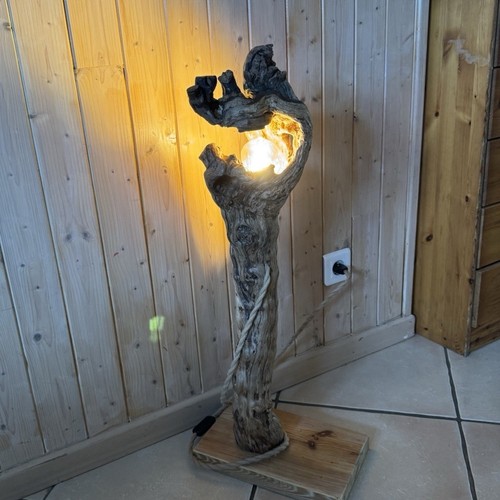 Lampe pied vigne lumière - de,
